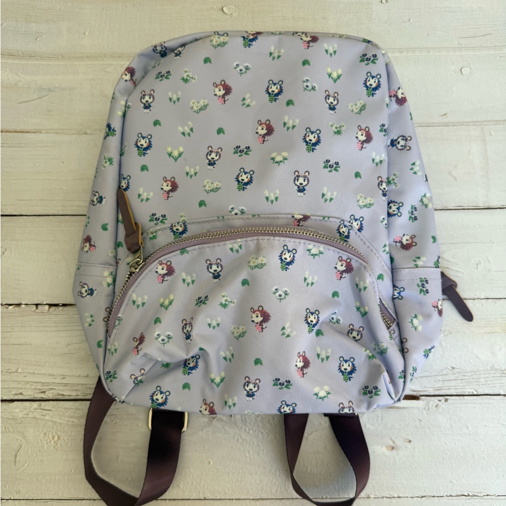 Nintendo Switch- Animal Crossing- Floral Patterned Backpack